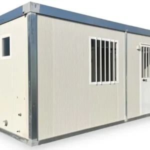 Prefabricated boxes with toilet and sink – 5 meters