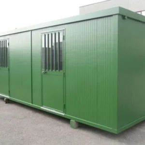 Prefabricated box for construction site use