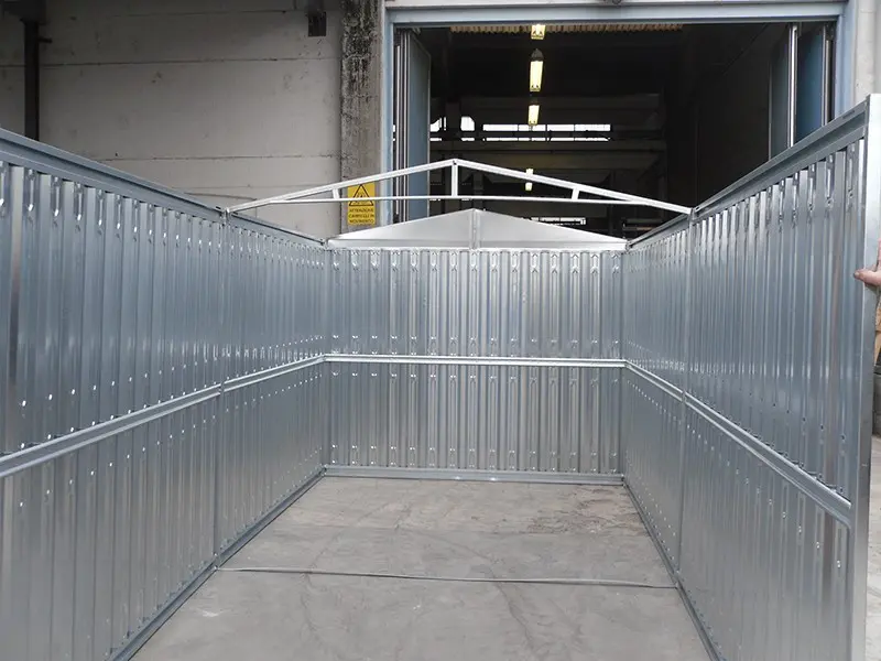 Galvanized sheet metal box – 6 meters - Image 2