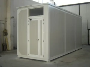 Electrical cabin container