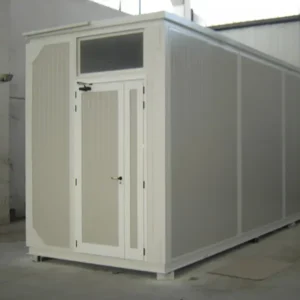 Electrical cabin container